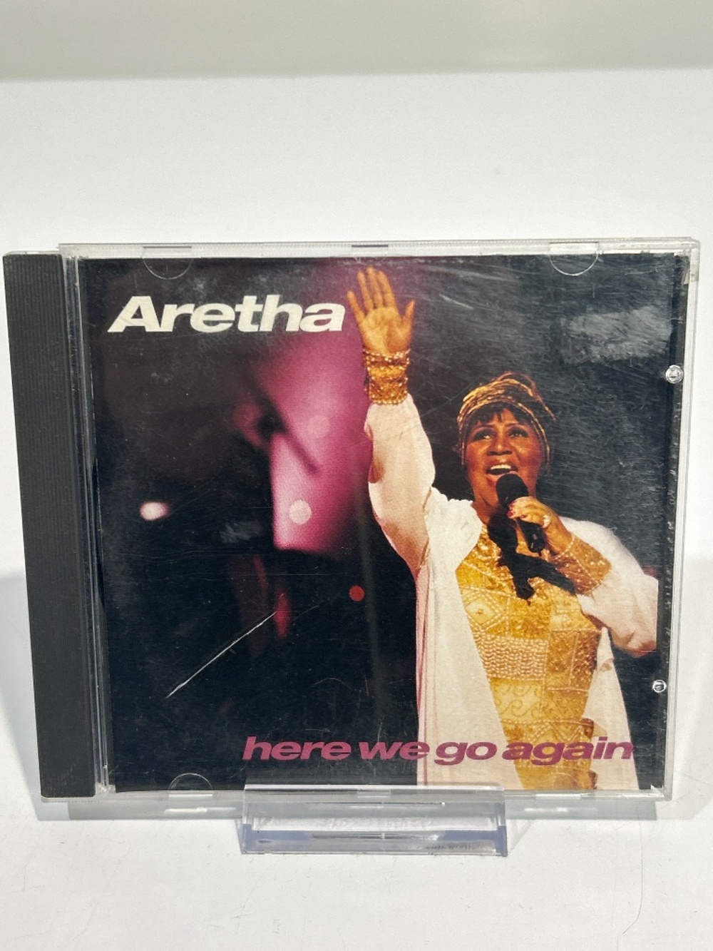 🤯5 for $20🤯 Aretha Franklin “Here We Go Again” Promo CD Single [R&B Pop]]
